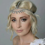 StoneFans Multi-layer Tiara for Girls Wedding Women Headband Bride Hair Chain