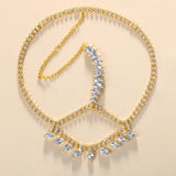 StoneFans Multi-layer Tiara for Girls Wedding Women Headband Bride Hair Chain