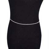 StoneFans Sequins Belly Waist Chain Body Jewelry Women