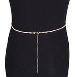 StoneFans Sequins Belly Waist Chain Body Jewelry Women