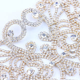 StoneFans Rhinestone Bib Collares Crystal Necklace