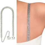 Stonefans Wave Shoulder Strap Chest Jewelry