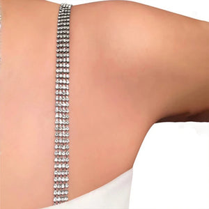 Stonefans Wave Shoulder Strap Chest Jewelry
