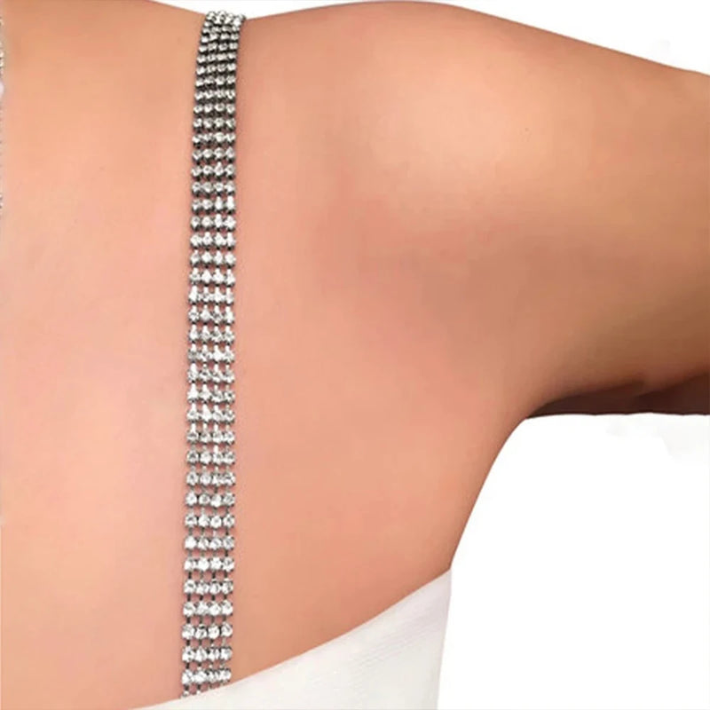 Stonefans Wave Shoulder Strap Chest Jewelry