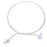 Stonefans Baroque Rhinestone Necklace for Women