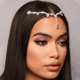 Stonefans Indian Pendant Forehead Chain Jewelry Tiara