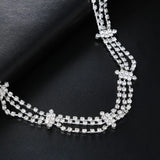 Stonefans Rhinestone Hair Chain Bohemian Headband
