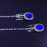 Stonefans Crystal Forehead Chain Tassel Hair Accesories for Women