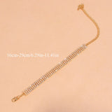 Stonefans Bohemian Rhinestone Anklet Leg Chain Foot Jewelry