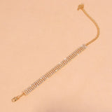 Stonefans Bohemian Rhinestone Anklet Leg Chain Foot Jewelry