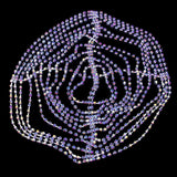 Boho Rhinestone Headband Chain for Women Bridal Indian Wedding Jewelry