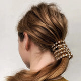 Stonefans Boho Rhinestone Headband for Women Crystal Hair Jewelry Cuff