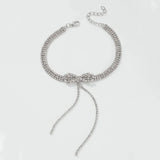 Boho Tassels Bow Butterfly Anklet for Women