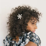 Stonefans Rhinestone Flower Hair Clip Set Vintage Bling Gift