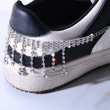 Irregular Tassel Fringe Shoe Jewelry Chain for Sneaker Decorations