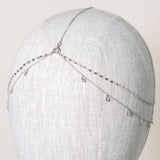 Stonefans Round Rhinestone Head Chain Indian Forehead Accessories