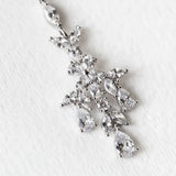 Stonefans Zircon Forehead Chain Bride Hair Pin Wedding Headpiece