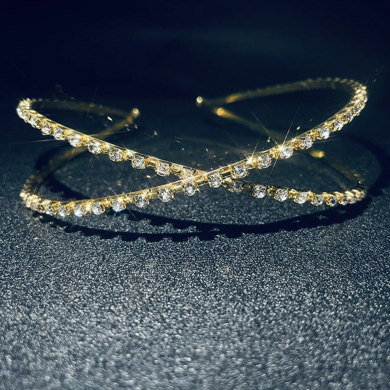 Stonefans Bridal Hairband Rhinestone Headband Wedding Hair Accessories