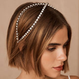 Stonefans Bridal Hairband Rhinestone Headband Wedding Hair Accessories