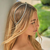 Stonefans Bridal Hairband Rhinestone Headband Wedding Hair Accessories