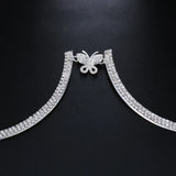 Stonefans Butterfly Chest Bra Chain Harness for Women