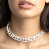 Stonefans Bridal Rhinestone Collar Necklace