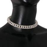 Stonefans Bridal Rhinestone Collar Necklace