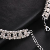 Stonefans Bridal Rhinestone Collar Necklace