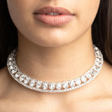 Stonefans Bridal Rhinestone Collar Necklace
