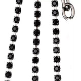 Stonefans Multilayer Crystal Chain Anklet Women High Heel Foot Jewelry