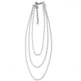 Stonefans Multilayer Crystal Chain Anklet Women High Heel Foot Jewelry