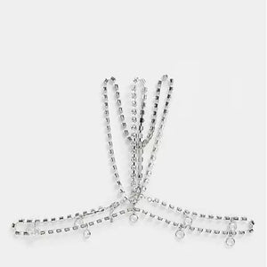 Stonefans Rhinestone Head Chain Bohemia Forehead Chain Crystal Headband