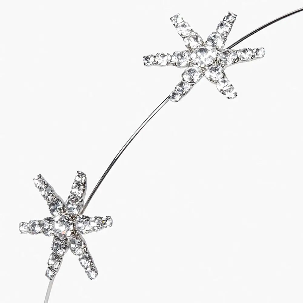 Stonefans Star Hairband Vintage Rhinestone Hair Accessories Girls Jewelry Gift
