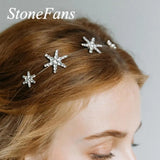 Stonefans Star Hairband Vintage Rhinestone Hair Accessories Girls Jewelry Gift