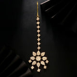 Indian Bridal Forehead Chain Headband Boho Headpiece