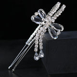 Stonefans Crystal Hair Band Bride Headband Rhinestone Bridal Hair Hoop