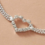 Stonefans Ins Heart Arm Chain Bracelet for Women