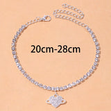 Stonefans Ins Planet Heart Anklet Leg Bracelet Pendant Foot Chain Jewelry