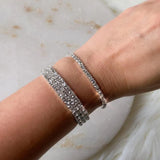 Stonefans Rhinestone Elastic Bracelet Christmas Accessory