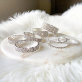 Stonefans Rhinestone Elastic Bracelet Christmas Accessory
