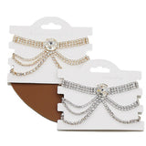 Stonefans Rhinestone Foot Bracelet Leg Chain Crystal Tassel Anklet