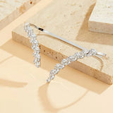 Stonefans Leaf Bracelet for Women Charm Zircon Y2k Jewelry