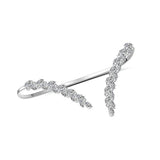 Stonefans Leaf Bracelet for Women Charm Zircon Y2k Jewelry