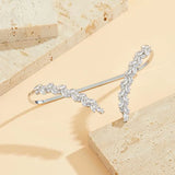 Stonefans Leaf Bracelet for Women Charm Zircon Y2k Jewelry