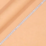 Stonefans CZ Anklet Bracelet Leg Jewelry for Women Bohemian Foot Chain