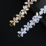 Stonefans Cubic Zircon Anklet Bracelet for Women
