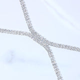 Stonefans Rhinestone Anklet Bracelet Beach Women Crystal