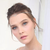Stonefans Rhinestone Hair Accessories for Women Crystal Wedding Headband