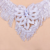 Stonefans Crystal Bridal Jewelry Set Rhinestone Necklace Earrings