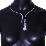 Zircon Pendant Choker Crystal Jewelry Necklace Women Y2K Accessories